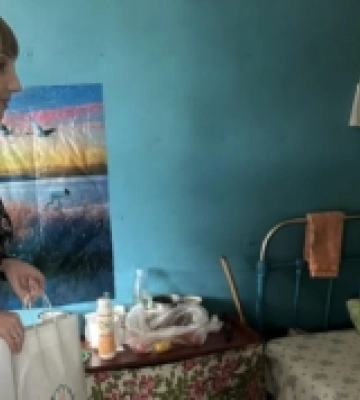 Довгожителька з Волині зустріла 91-й день народження
