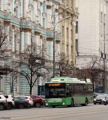 В центре Харькова временно не будут курсировать троллейбусы