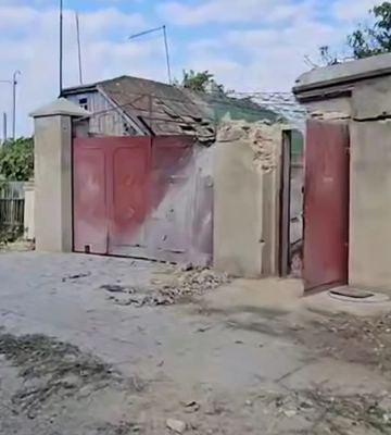 Російський дрон атакував жінку на Херсонщині