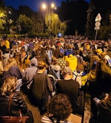 Завтра Рада збереться на голосування: мітинги на підтримку незалежності НАБУ і САП у Києві – трансляція (Відео)