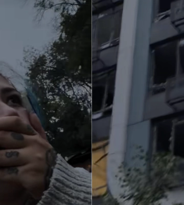 "Искала сына": звезда сети оказалась в эпицентре российского обстрела Киева 