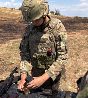На Миколаївщині відбувся виїзд на полігон для слухачів липневих груп Центру підготовки громадян до національного спротиву