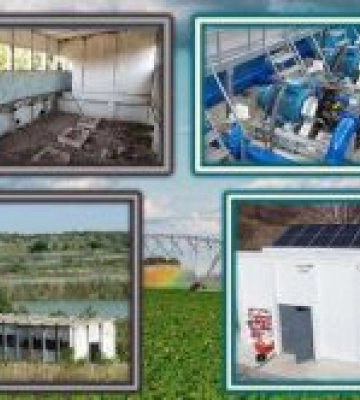 На Полтавщині відновили насосну станцію зрошувальної системи