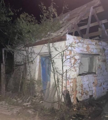 На Полтавщині внаслідок атаки дронів пошкоджено будинок