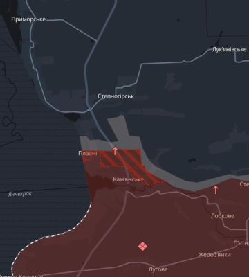 Російські війська просунулися в Запорізькій та Донецькій областях - DeepState