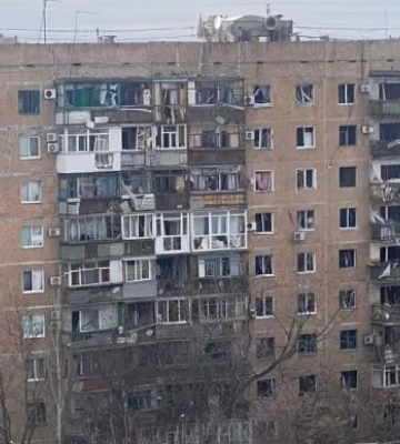 Росіяни завдали удар по центральній частині Краматорська