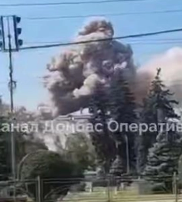 Россияне нанесли удар по центру Краматорска