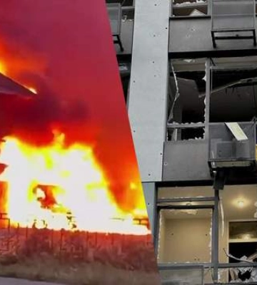 Росіяни вдарили біля ЖК "Республіка" під час атаки на Київ: у мережі показали відео наслідків