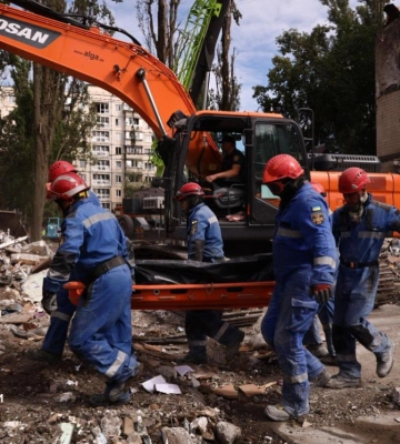 В Киеве объявлен траур по жертвам массированной атаки россиян на город
