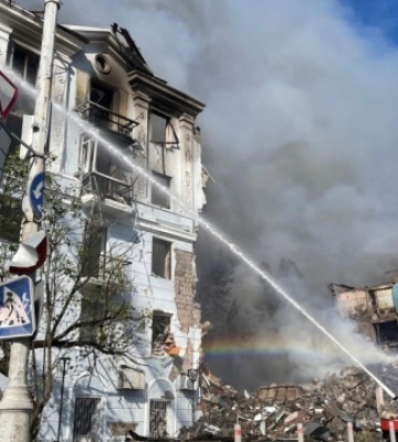 У Краматорську від удару РФ зруйнована багатоповерхівка, ще близько 10 - пошкоджені