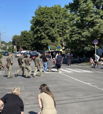 У Тальному попрощалися із захисником