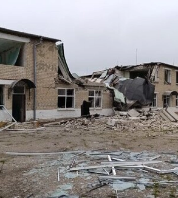 Росіяни вночі атакували дитячий психоневрологічний інтернат на Харківщині. ФОТОрепортаж