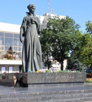 Лучани вшанували пам’ять Лесі Українки