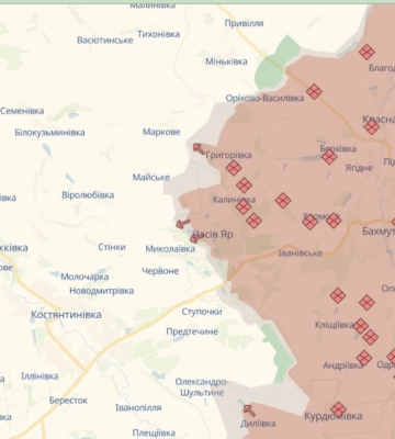 Росіяни просунулися у Часовому Яру, Торецьку та ще трьох населених пунктів на Донеччині - Deep State