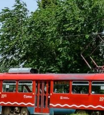 Напрямки змінено: у Дніпрі трамваї курсуватимуть по-новому