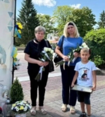 Сім’ї полеглого героя з Нововолинська Дмитра Аршуліка вручили його посмертні нагороди