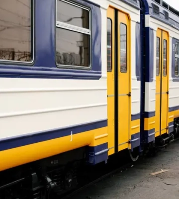 У Жмеринці зійшов з рейок електропоїзд У Жмеринці зійшов з рейок електропоїзд