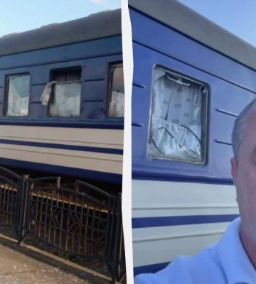 Россия атаковала Сумы, поврежден поезд Укрзализныци