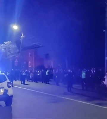 Ночной протест в Виннице: жители требуют освободить мужчин, задержанных ТЦК