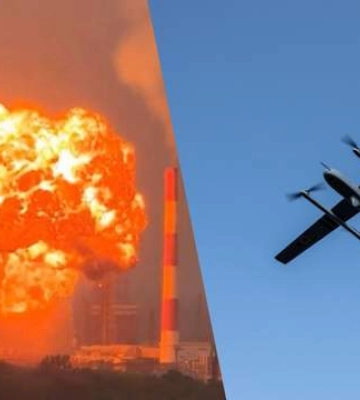 Дроны массово атаковали Россию и Крым: хронология 1256 дня войны