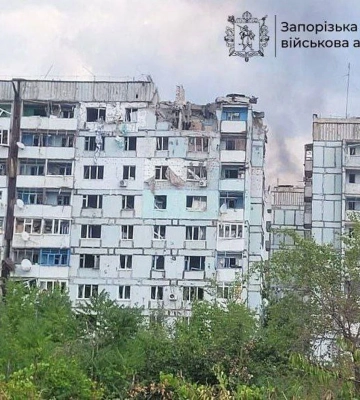 Військові РФ за добу завдали 579 ударів по Запорізькій області