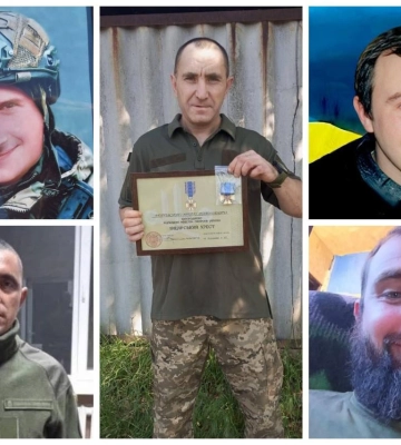 На Рівненщині попрощалися із п'ятьма Захисниками