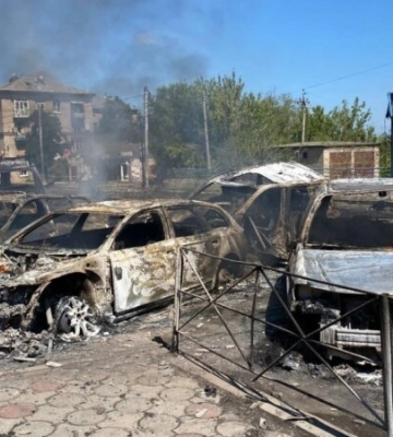 Росіяни масовано атакували Дружківку на Донеччині, щонайменше 5 поранених