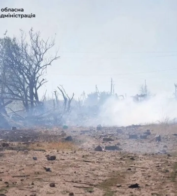 рф обстріляла село на Запоріжжі, є поранені та майже сто будинків пошкоджено