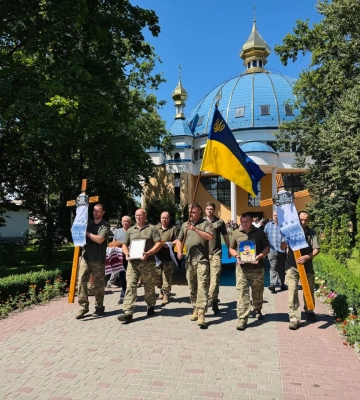 Костопільська громада попрощалася з двома воїнами, життя яких обірвала війна