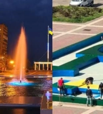 В Мелитополе оккупационная власть “отмыла” деньги в фонтане - очередная афера Балицкого 