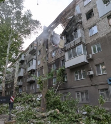 У Миколаєві внаслідок ракетного удару РФ пошкоджений спорткомплекс