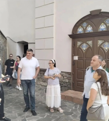 Мукачівський замок відвідала делегація з Бережан