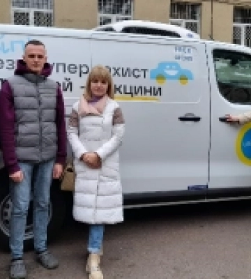 Волинь отримала від ЮНІСЕФ автомобіль-рефрижератор для транспортування вакцини