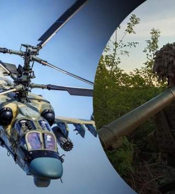 Повітряні сили збили над Херсонщиною ворожий вертоліт Ка-52