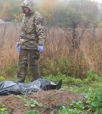На Харьковщине началась эксгумация на месте массового захоронения украинских военных