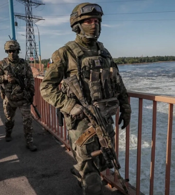 Враг продолжает оборудование оборонных рубежей на левом берегу Днепра – Генштаб
