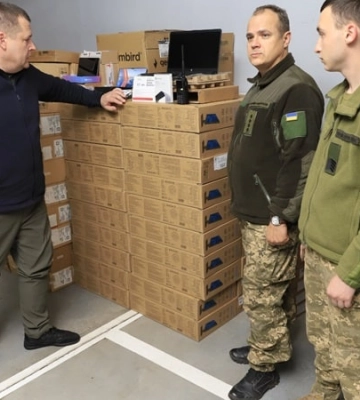 «Будуть фатальні умови для російських окупантів»: військові отримали нову техніку від дніпрян