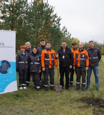 Дніпропетровськгаз у рамках проєкту «Дерево життя» висадив нові зелені насадження в смт Солоне