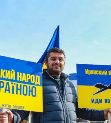 Іранська діаспора України влаштувала протест у Києві: чого вимагають (Відео)