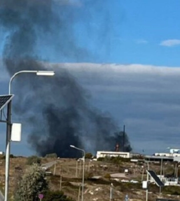 В окупованому Севастополі спалахнула пожежа біля паливного термніалу