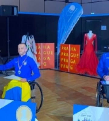 Представник Рівненщини став чемпіоном Європи з танців на візках