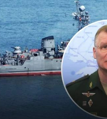 Снова виноваты британцы: в России подтвердили повреждение корабля &quot;Иван Голубец&quot; в Севастополе