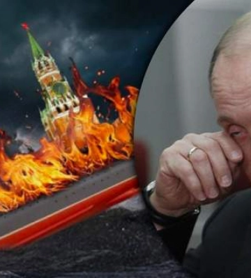 Как пылали российские военные корабли в Севастополе: появилось видео ночного &quot;хлопка&quot;