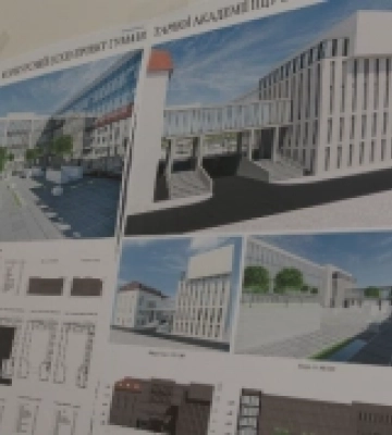 Владика Михаїл нагородив переможців архітектурного конкурсу ВПБА