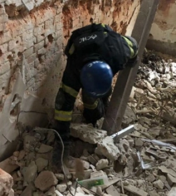Рятувальники під завалами на території Святогірської лаври знайшли ще одне тіло