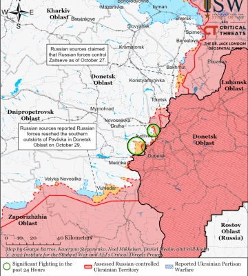 Армія росії знизила темп наступальних операцій під Бахмутом — ISW