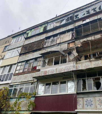 Враг ночью обстрелял Никополь из тяжелой артиллерии