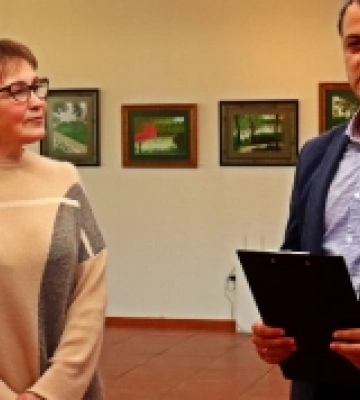 В Ужгородському скансені відкрилася виставка Наталії Герусової