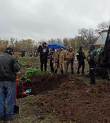 В Харьковской области начали эксгумацию тел военных ВСУ, погибших при отступлении в апреле