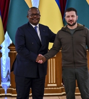 Київ вперше після 24 лютого відвідав лідер країни Африки – Зеленський